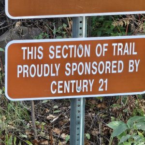 Adopt a Trail Sign